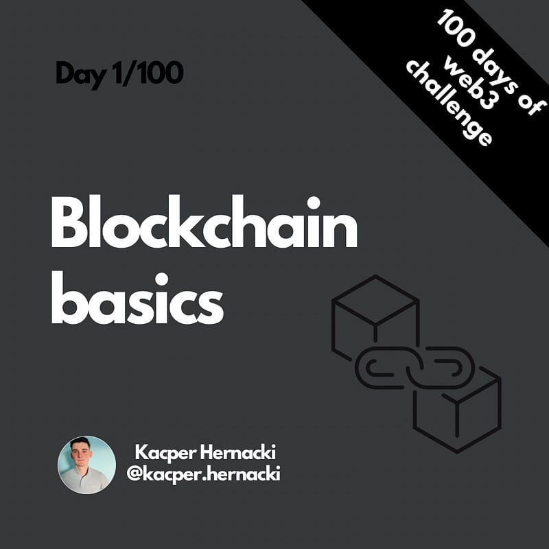 Blockchain basics