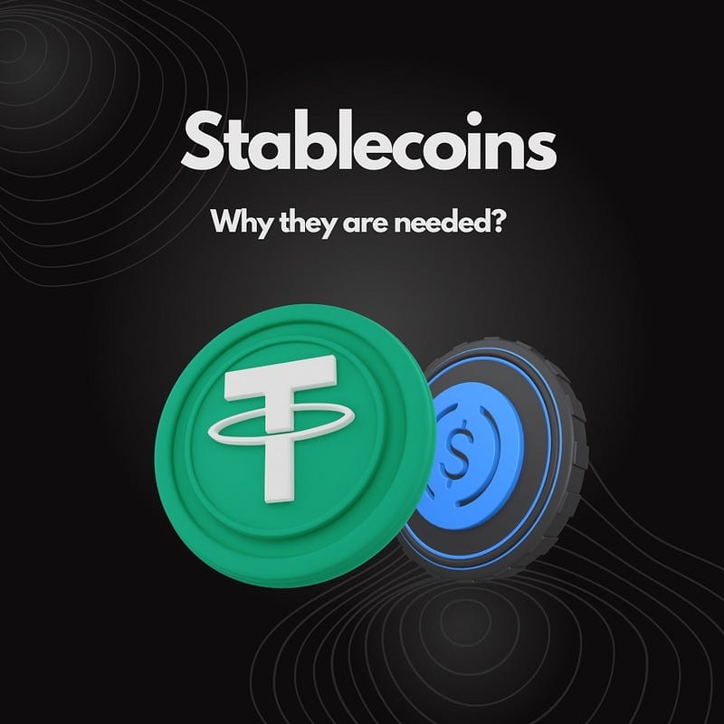 Stablecoins — crypto market needs them?