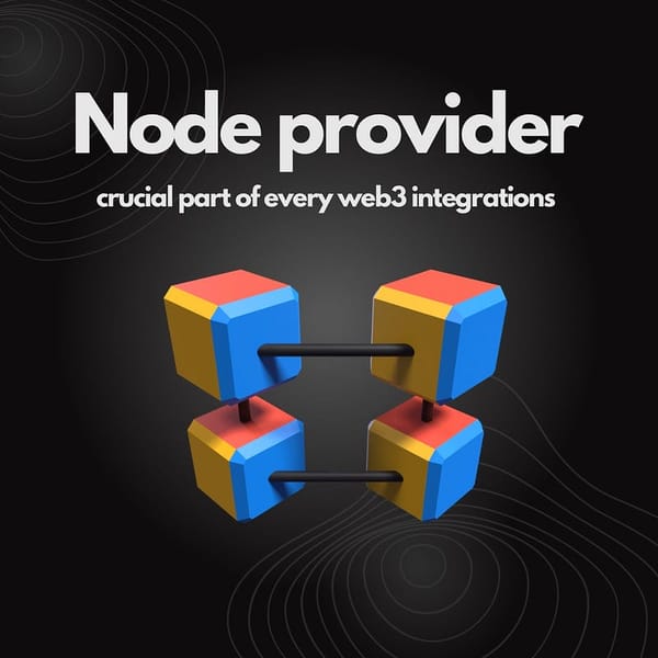 Node providers — the heart of web3 integrations