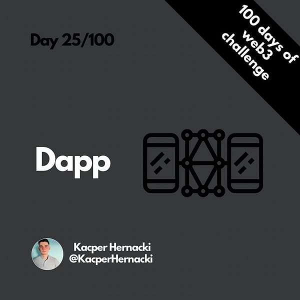 Dapp — Decentralized application, what is means?