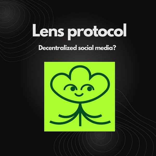 Lens protocol — Is this the big opportunity to decentralize social media?