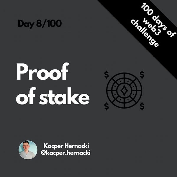 Proof of stake